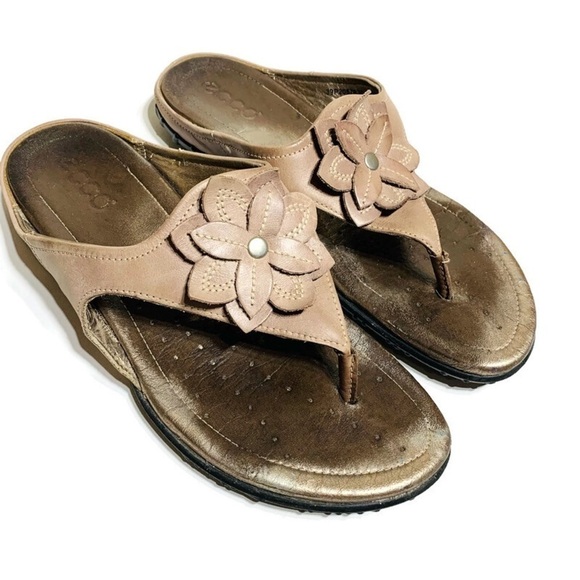 Ecco comfort thong sandals - Picture 1 of 6